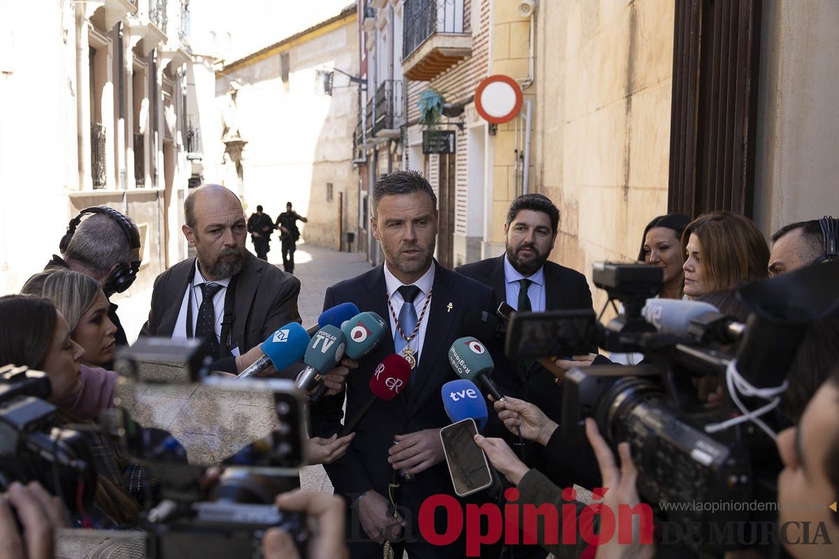 #Fotos Visita de los reyes de España a Caravaca (exposición Rafael Tegeo)