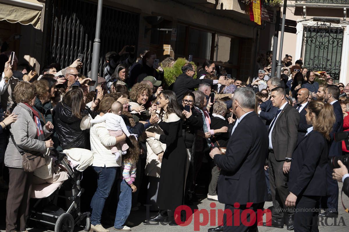 #Fotos Visita de los reyes de España a Caravaca (exposición Rafael Tegeo)