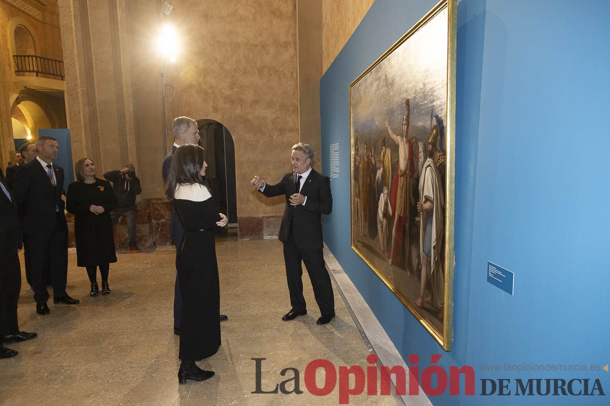 #Fotos Visita de los reyes de España a Caravaca (exposición Rafael Tegeo)