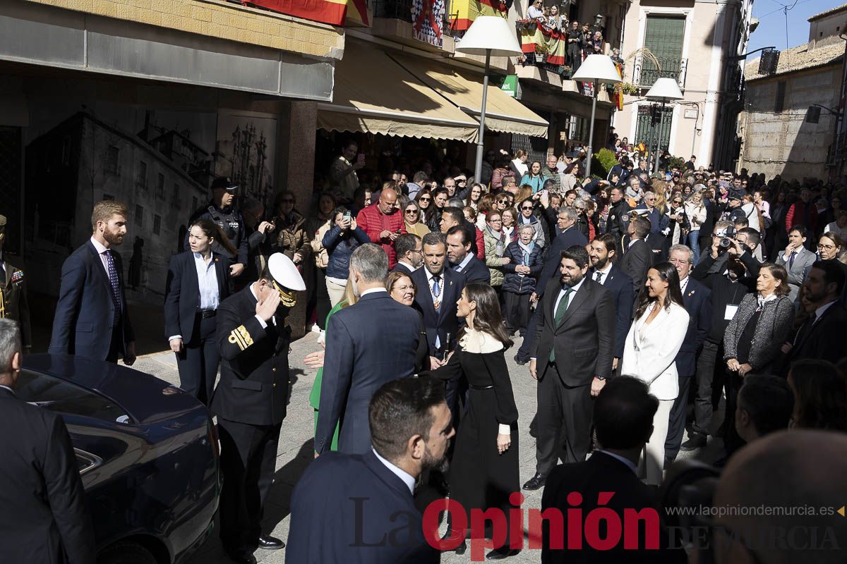 #Fotos Visita de los reyes de España a Caravaca (exposición Rafael Tegeo)