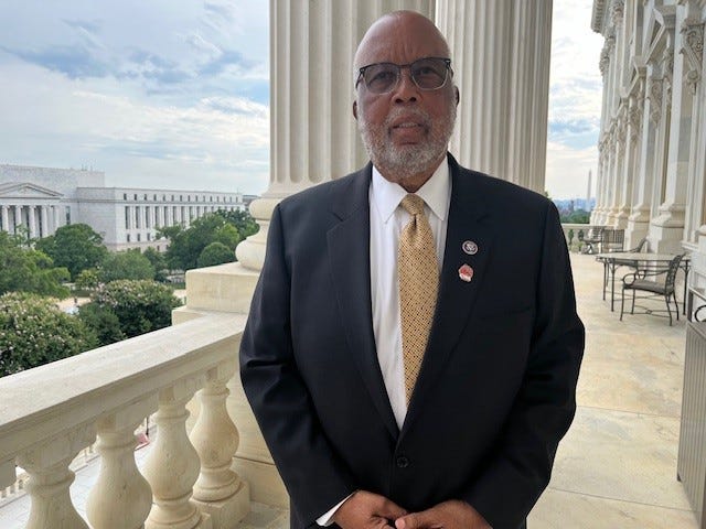 Rep. Bennie Thompson, a Democrat from Mississippi, said it's important to remember the critical work of "Freedom Summer.'' He talked to USA Today about the 60th anniversary of the project at the U.S. Capitol June 26, 2024.