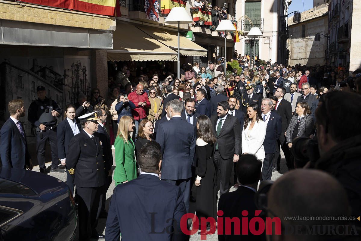 #Fotos Visita de los reyes de España a Caravaca (exposición Rafael Tegeo)