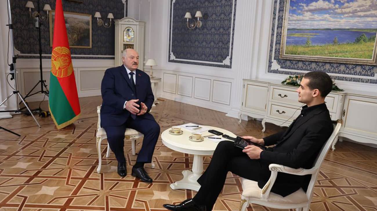 Self-proclaimed president of Belarus says Russia will never agree to EU peacekeepers