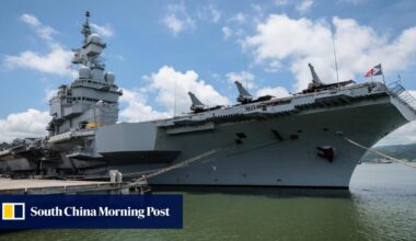 French carrier visits Philippines, flexes nuclear-powered muscle in disputed South China Sea