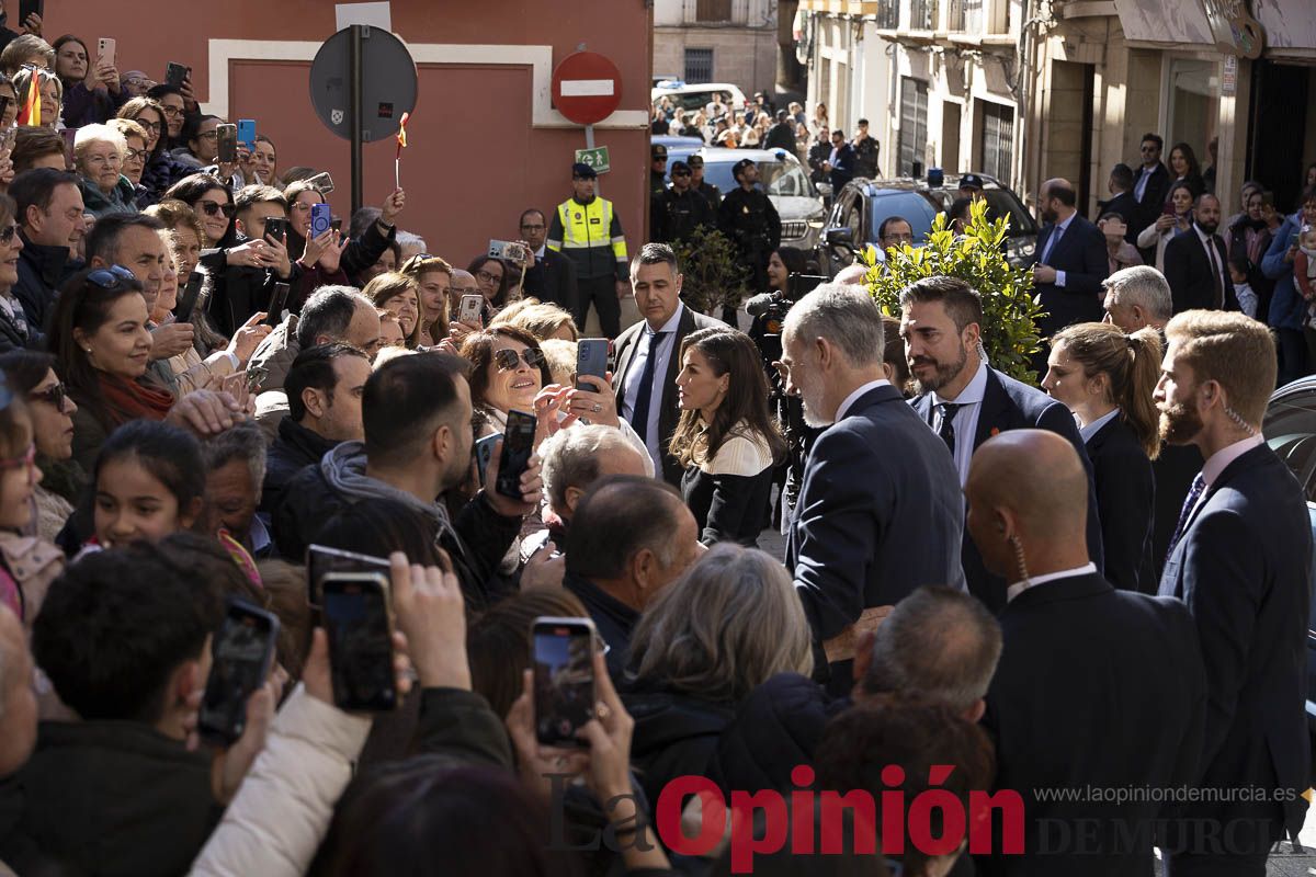 #Fotos Visita de los reyes de España a Caravaca (exposición Rafael Tegeo)