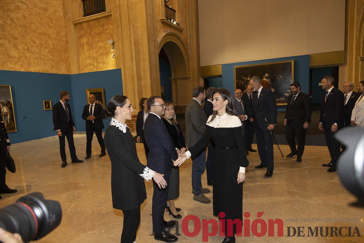 #Fotos Visita de los reyes de España a Caravaca (exposición Rafael Tegeo)