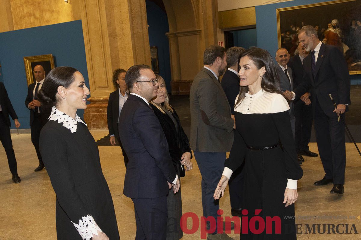 #Fotos Visita de los reyes de España a Caravaca (exposición Rafael Tegeo)