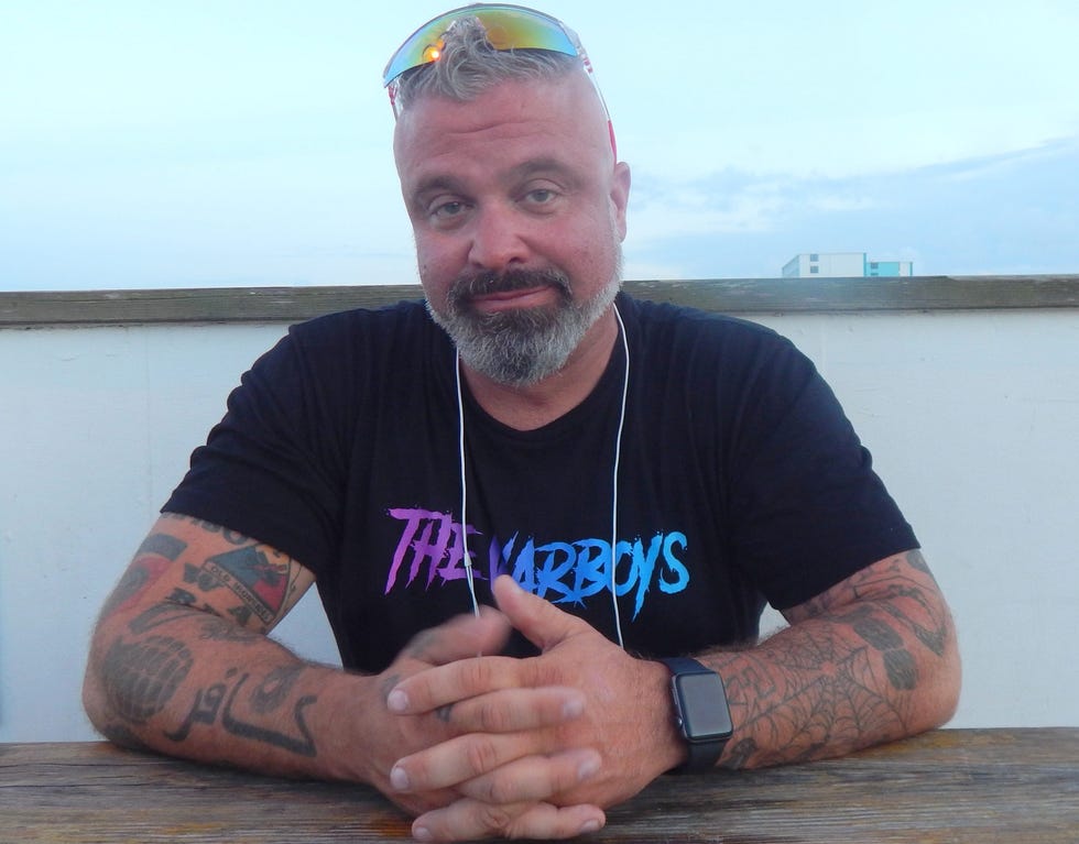 Joe Biggs, a U.S. Army veteran who hosts his own show on the website Censored.TV, is a member of the Proud Boys who lives in Ormond Beach.