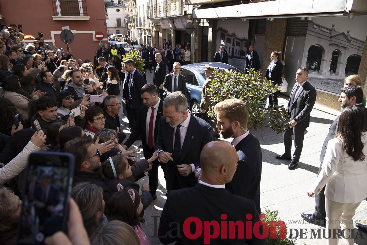#Fotos Visita de los reyes de España a Caravaca (exposición Rafael Tegeo)