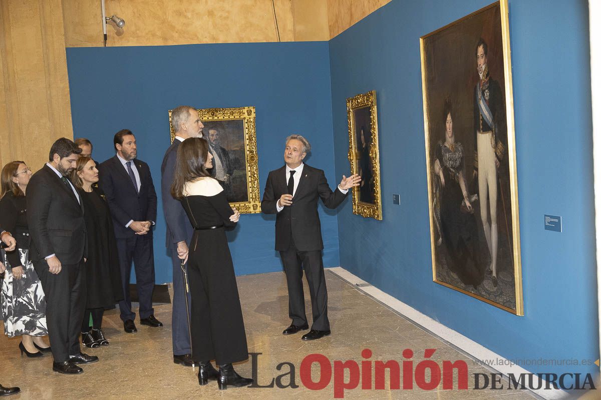 #Fotos Visita de los reyes de España a Caravaca (exposición Rafael Tegeo)