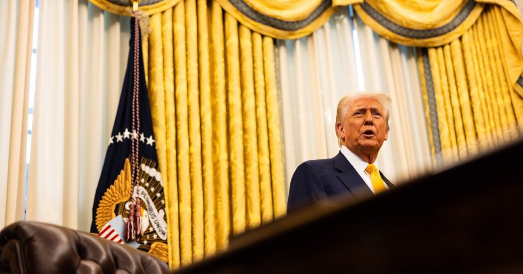 In Trump’s Alternative Reality, Lies and Distortions Drive Change. Condoms for Gaza? Ukraine started the war with Russia? The president’s manipulations of the truth lay the groundwork for radical change.