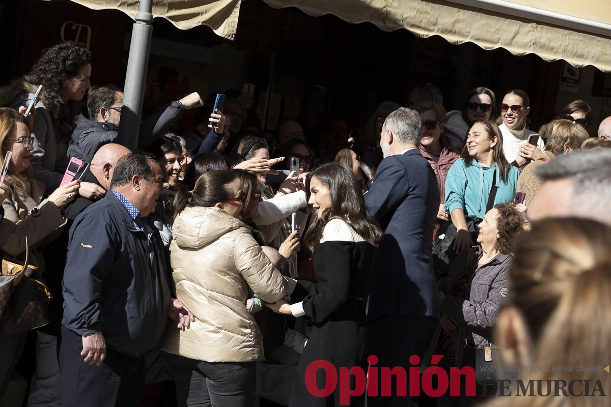 #Fotos Visita de los reyes de España a Caravaca (exposición Rafael Tegeo)
