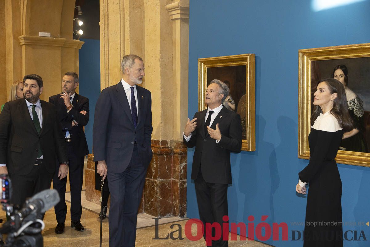 #Fotos Visita de los reyes de España a Caravaca (exposición Rafael Tegeo)