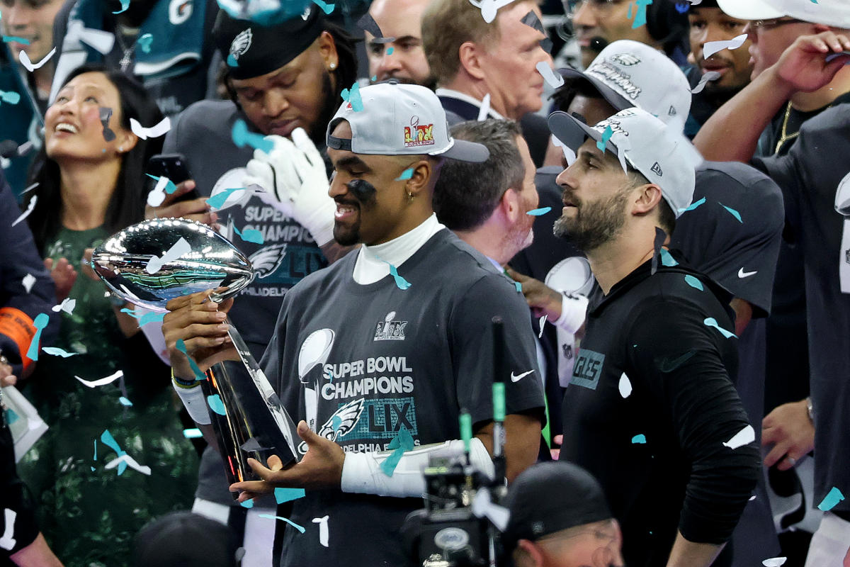 Eagles top Chiefs to win Super Bowl, led by Jalen Hurts and a brilliant defensive performance