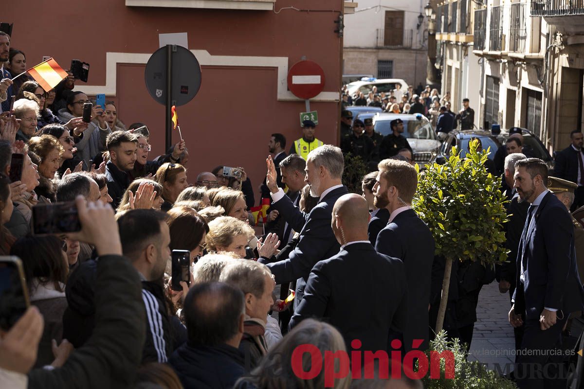 #Fotos Visita de los reyes de España a Caravaca (exposición Rafael Tegeo)