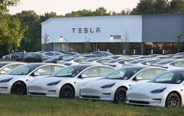Tesla stock has its second-worst month ever as Elon Musk's investors turn jittery