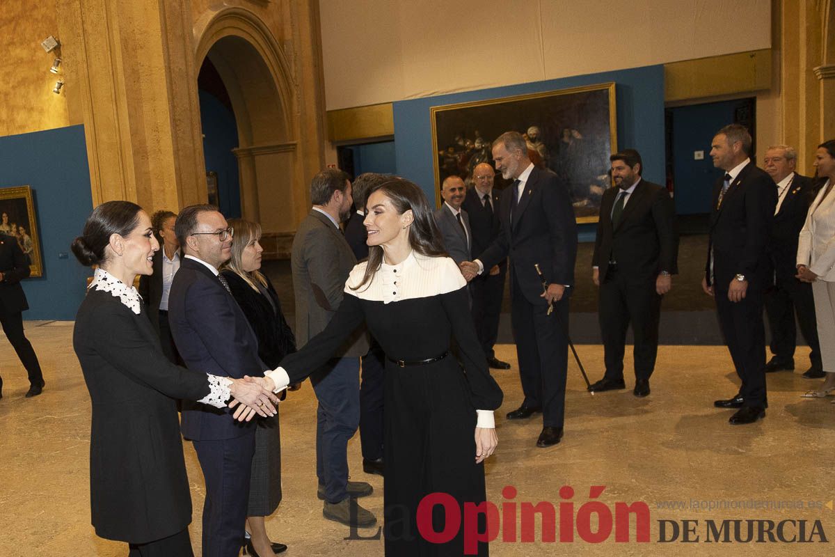 #Fotos Visita de los reyes de España a Caravaca (exposición Rafael Tegeo)