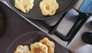 my attempt at making welsh cakes