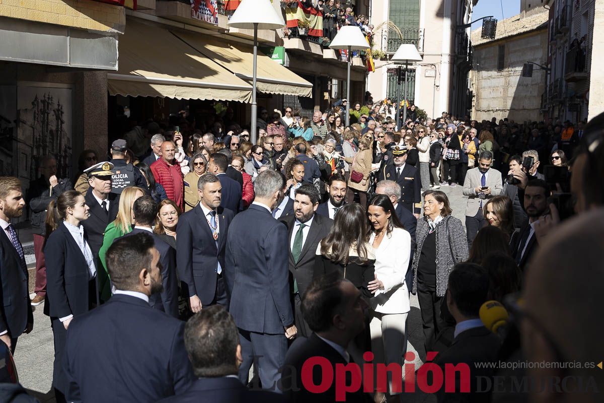 #Fotos Visita de los reyes de España a Caravaca (exposición Rafael Tegeo)