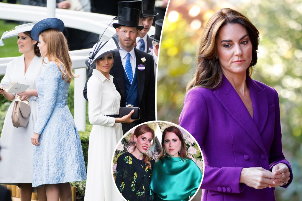 Kate Middleton worried over Beatrice, Eugenie forming alliance with Harry, Meghan: expert