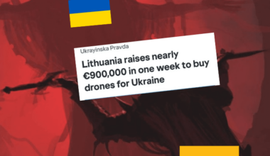You folks in the Baltic states have some big balls.