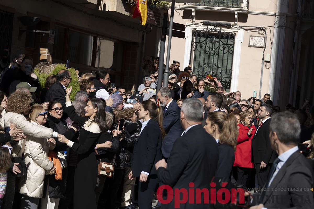 #Fotos Visita de los reyes de España a Caravaca (exposición Rafael Tegeo)