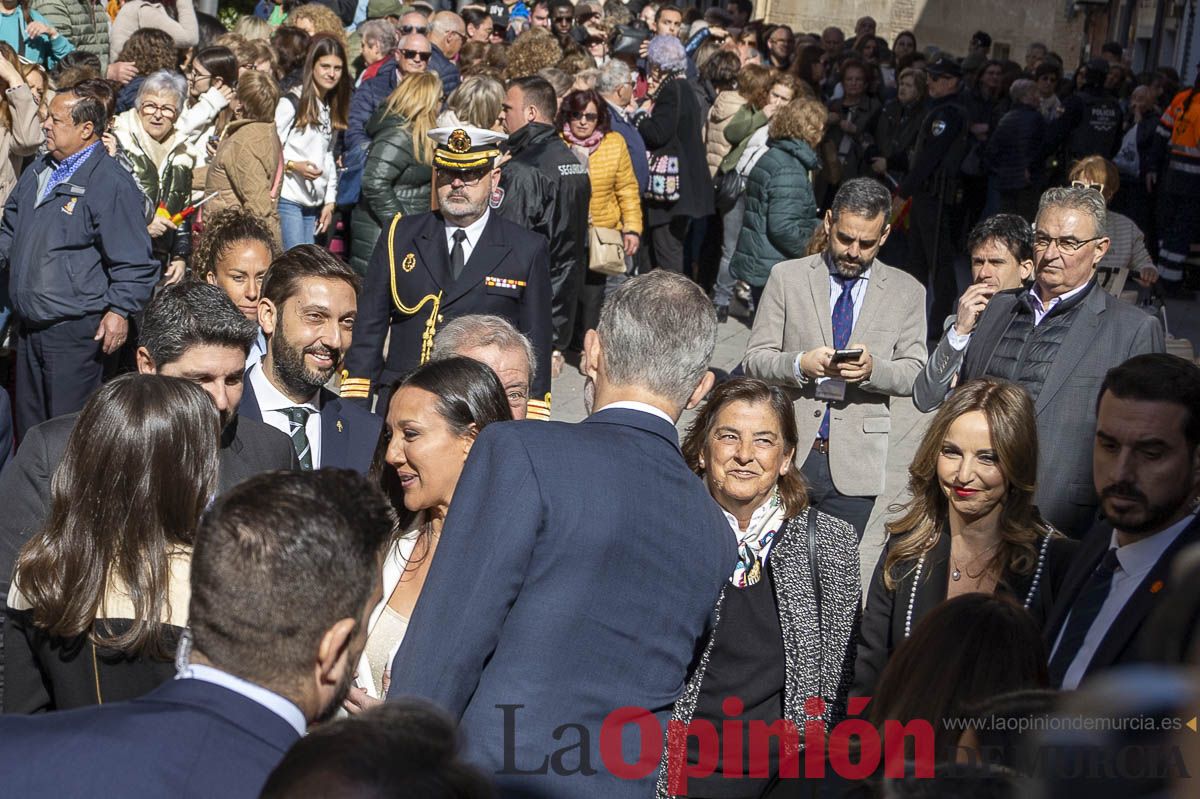 #Fotos Visita de los reyes de España a Caravaca (exposición Rafael Tegeo)