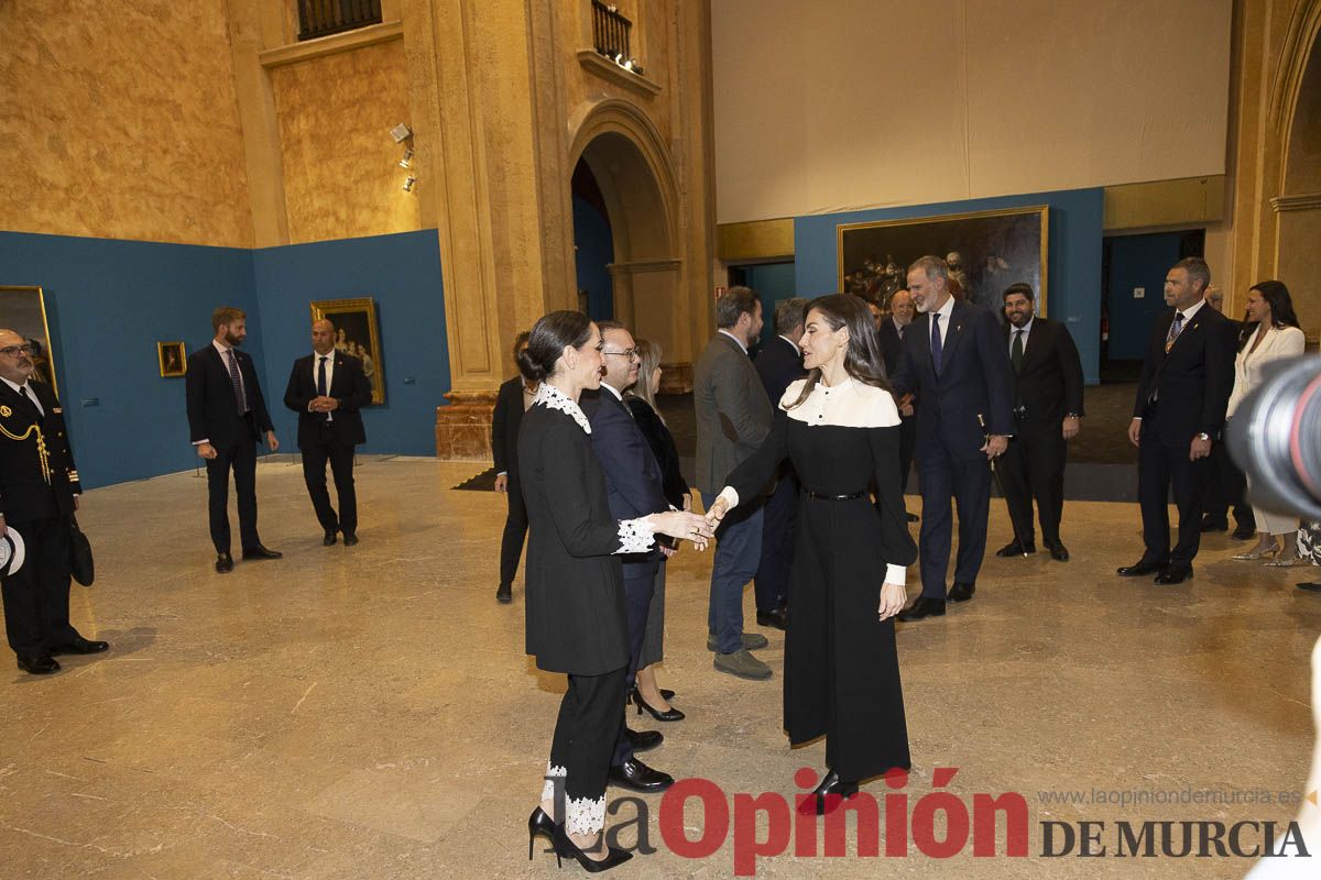 #Fotos Visita de los reyes de España a Caravaca (exposición Rafael Tegeo)