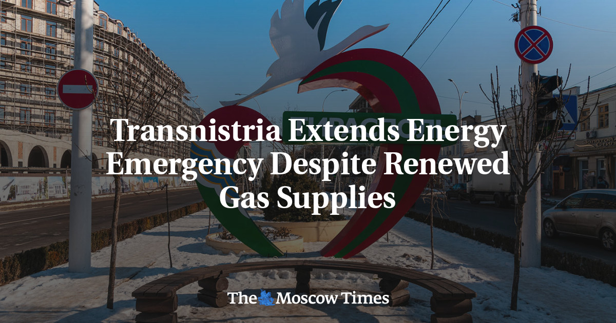 Transnistria Extends Energy Emergency Despite Renewed Gas Supplies
