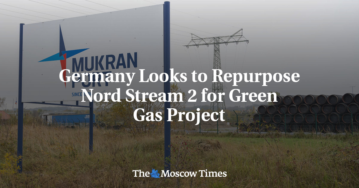 Germany Looks to Repurpose Nord Stream 2 for Green Gas Project