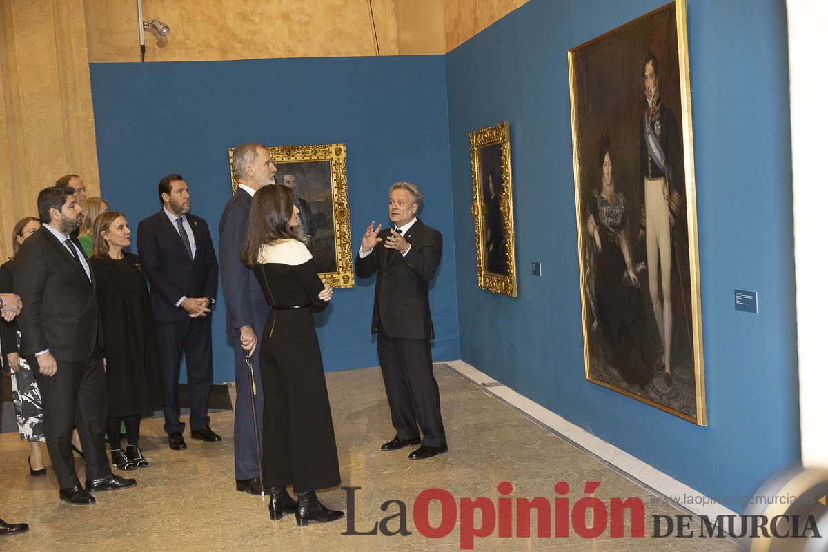 #Fotos Visita de los reyes de España a Caravaca (exposición Rafael Tegeo)