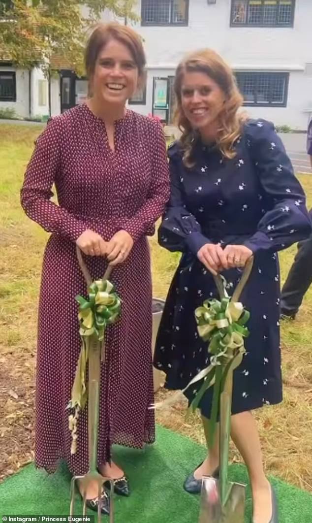 Earlier this week, Princesses Eugenie and Beatrice praised the 'incredible' work of the Haven House Hospice during a visit