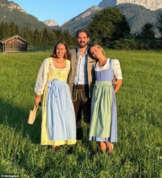 Princess Maria-Olympia of Greece was joined by Prince Philippos and Princess Nina