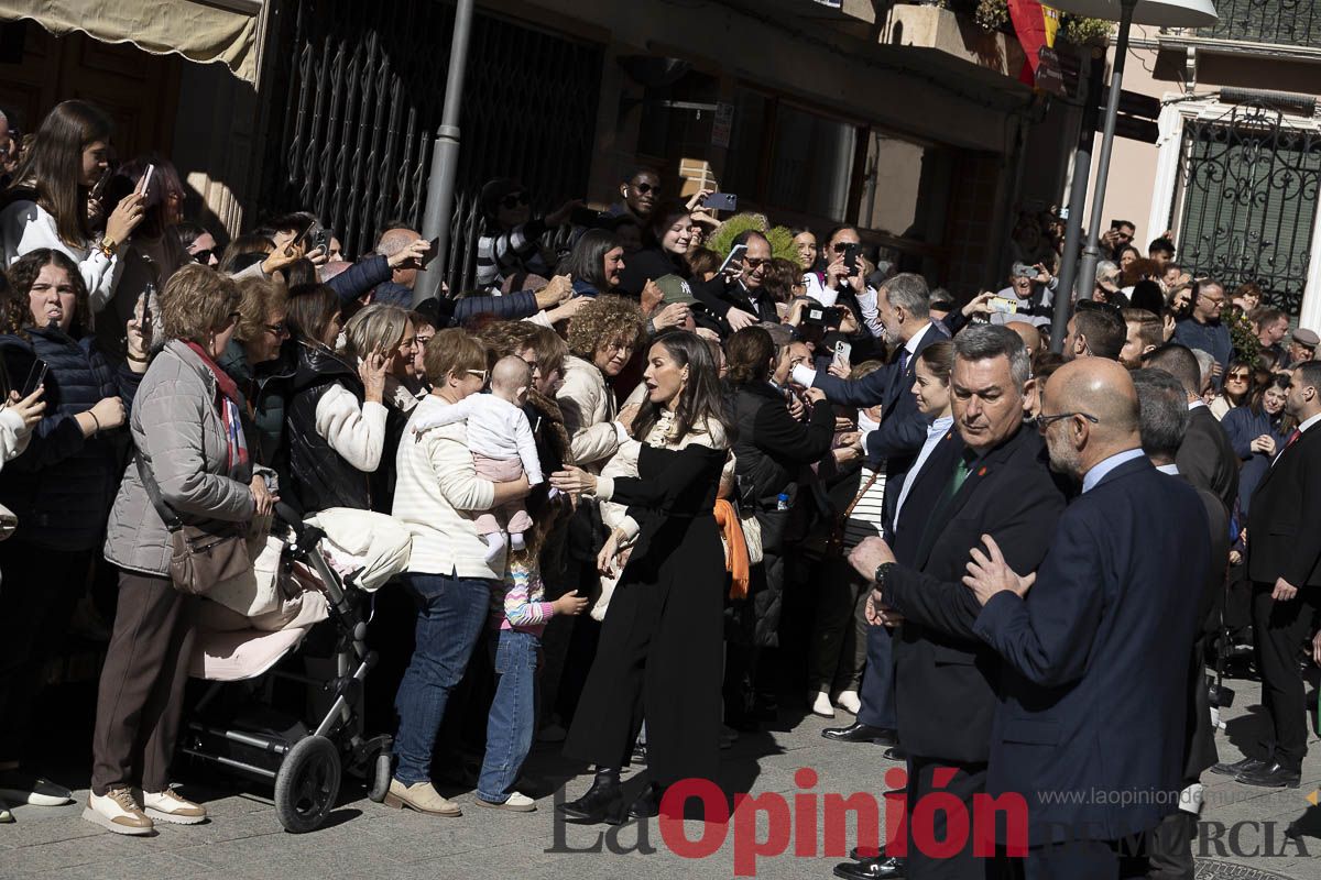 #Fotos Visita de los reyes de España a Caravaca (exposición Rafael Tegeo)