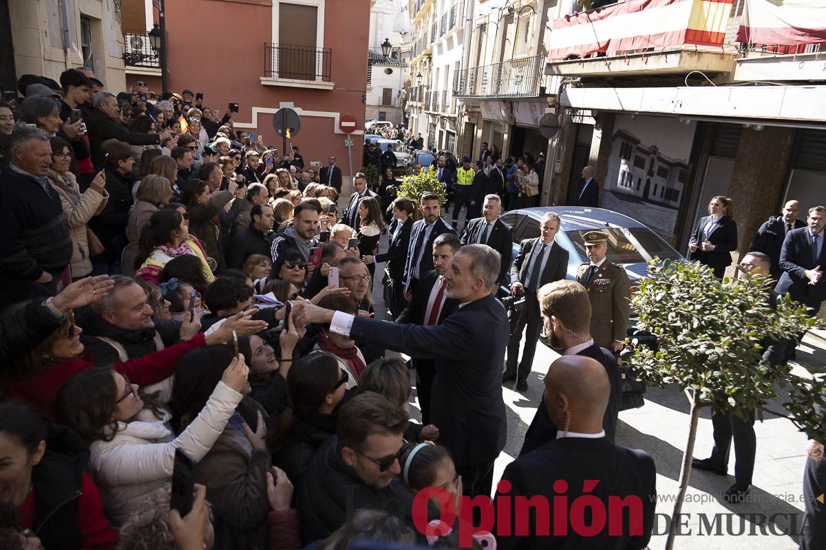 #Fotos Visita de los reyes de España a Caravaca (exposición Rafael Tegeo)