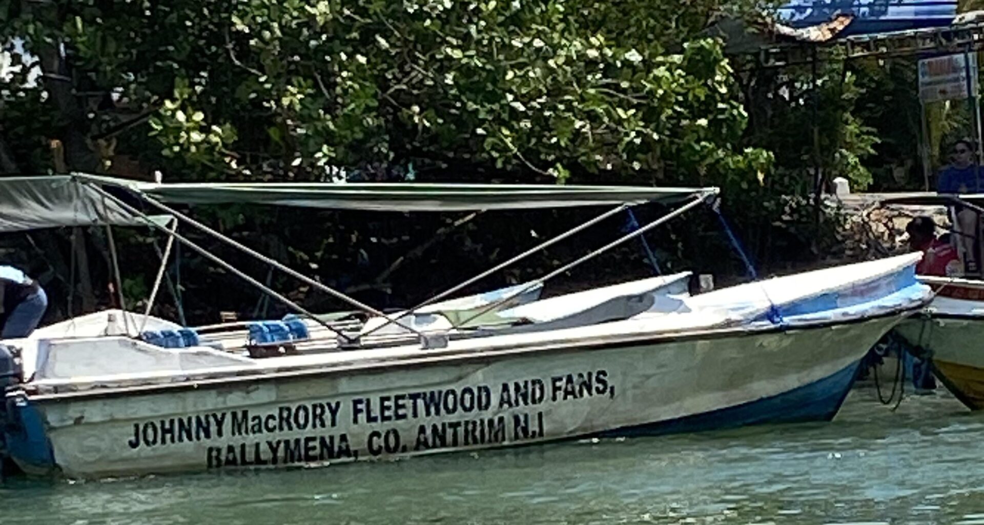 I’m in the middle of Sri Lanka at the minute and just seen this boat pass mine, anyone have a clue how it ended up here?