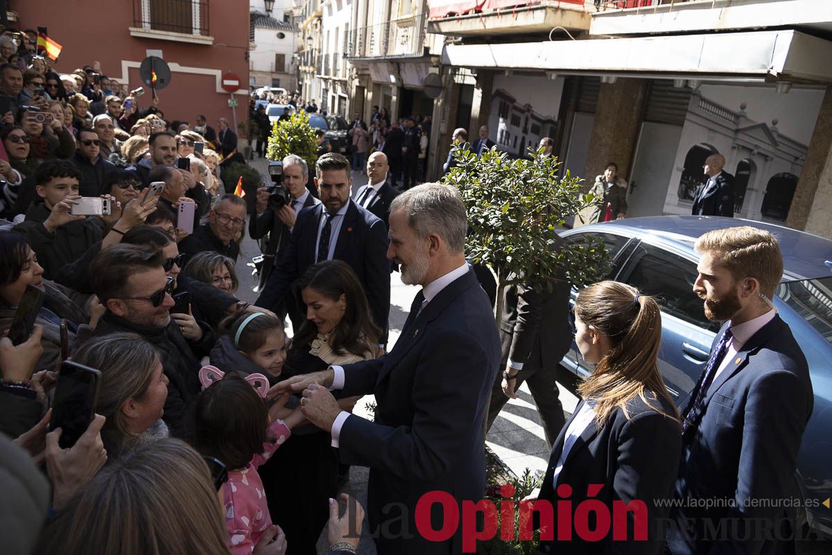 #Fotos Visita de los reyes de España a Caravaca (exposición Rafael Tegeo)