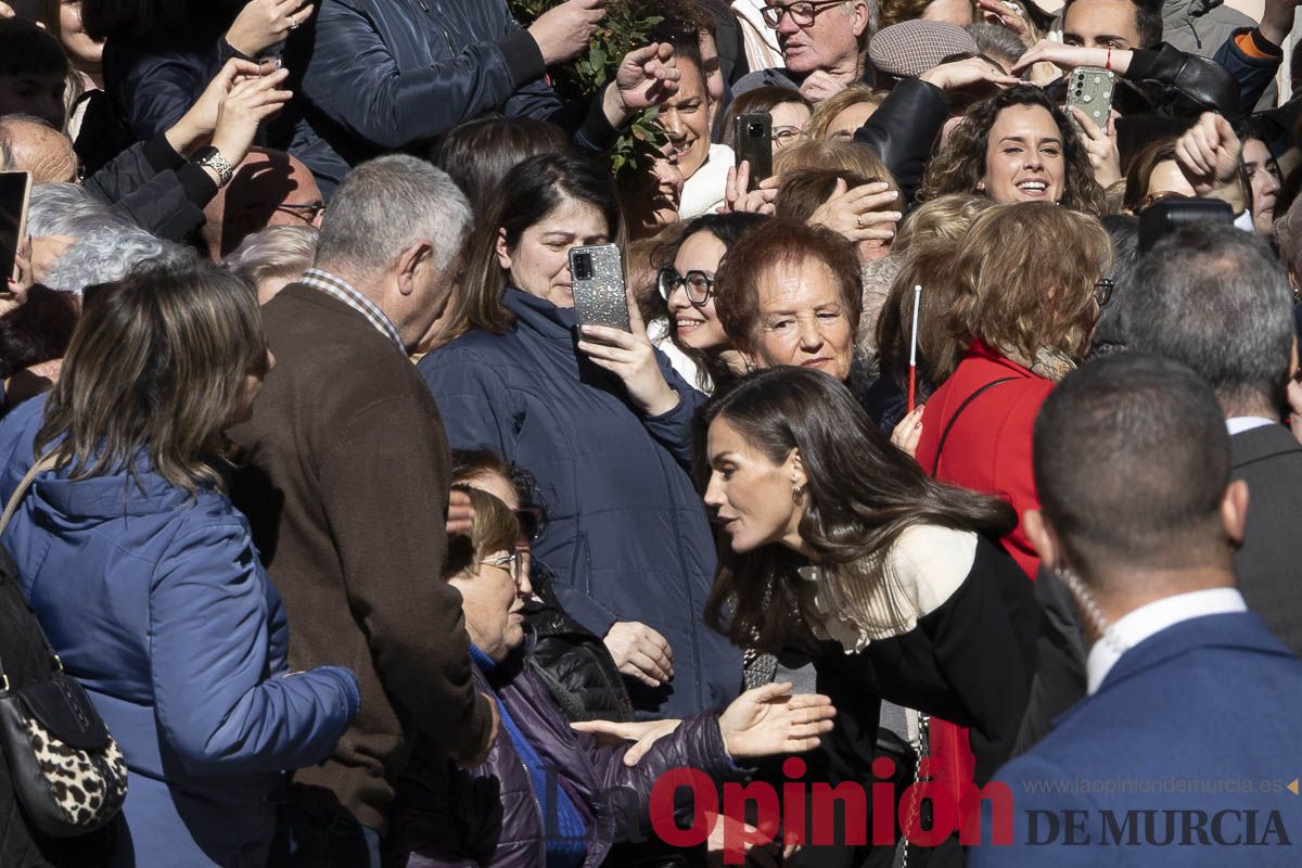 #Fotos Visita de los reyes de España a Caravaca (exposición Rafael Tegeo)