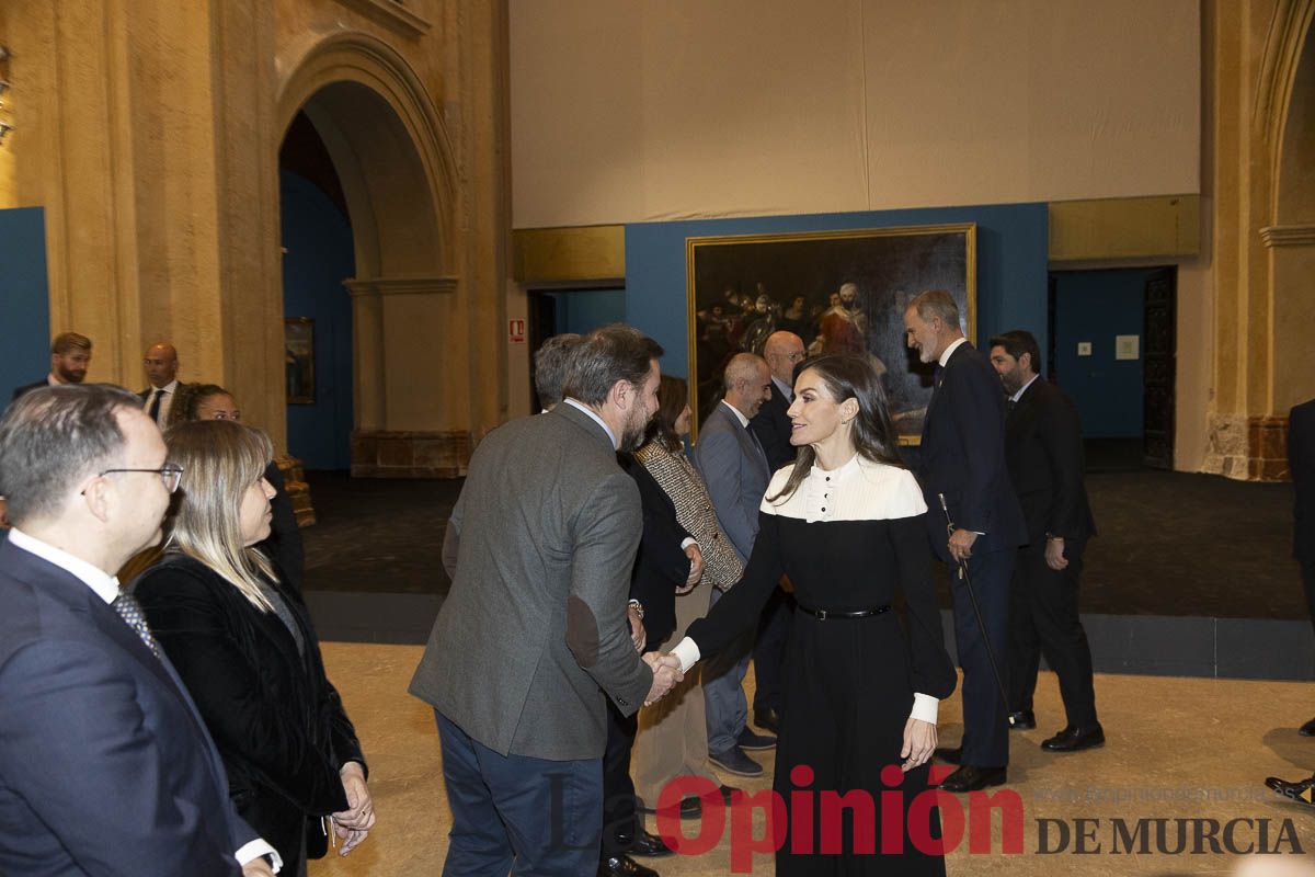 #Fotos Visita de los reyes de España a Caravaca (exposición Rafael Tegeo)
