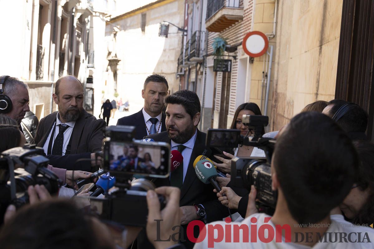 #Fotos Visita de los reyes de España a Caravaca (exposición Rafael Tegeo)