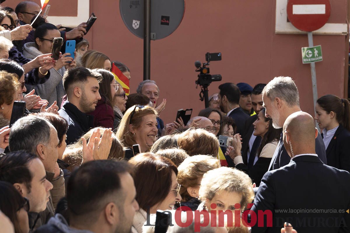 #Fotos Visita de los reyes de España a Caravaca (exposición Rafael Tegeo)