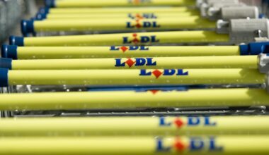 Reform gatecrash LIDL opening day