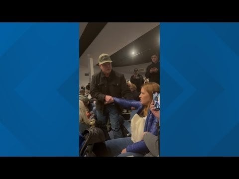 'Dissent was not being tolerated': Woman forcibly removed from Idaho Republican Town Hall in Coeur d