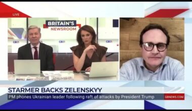 GB News anchor is 100% Putin war criminal apologist