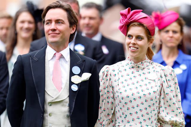Max Mumby/Indigo/Getty Images Princess Beatrice and Edoardo Mapelli Mozzi attend day one of Royal Ascot 2023 at Ascot Racecourse on June 20, 2023 in Ascot, England