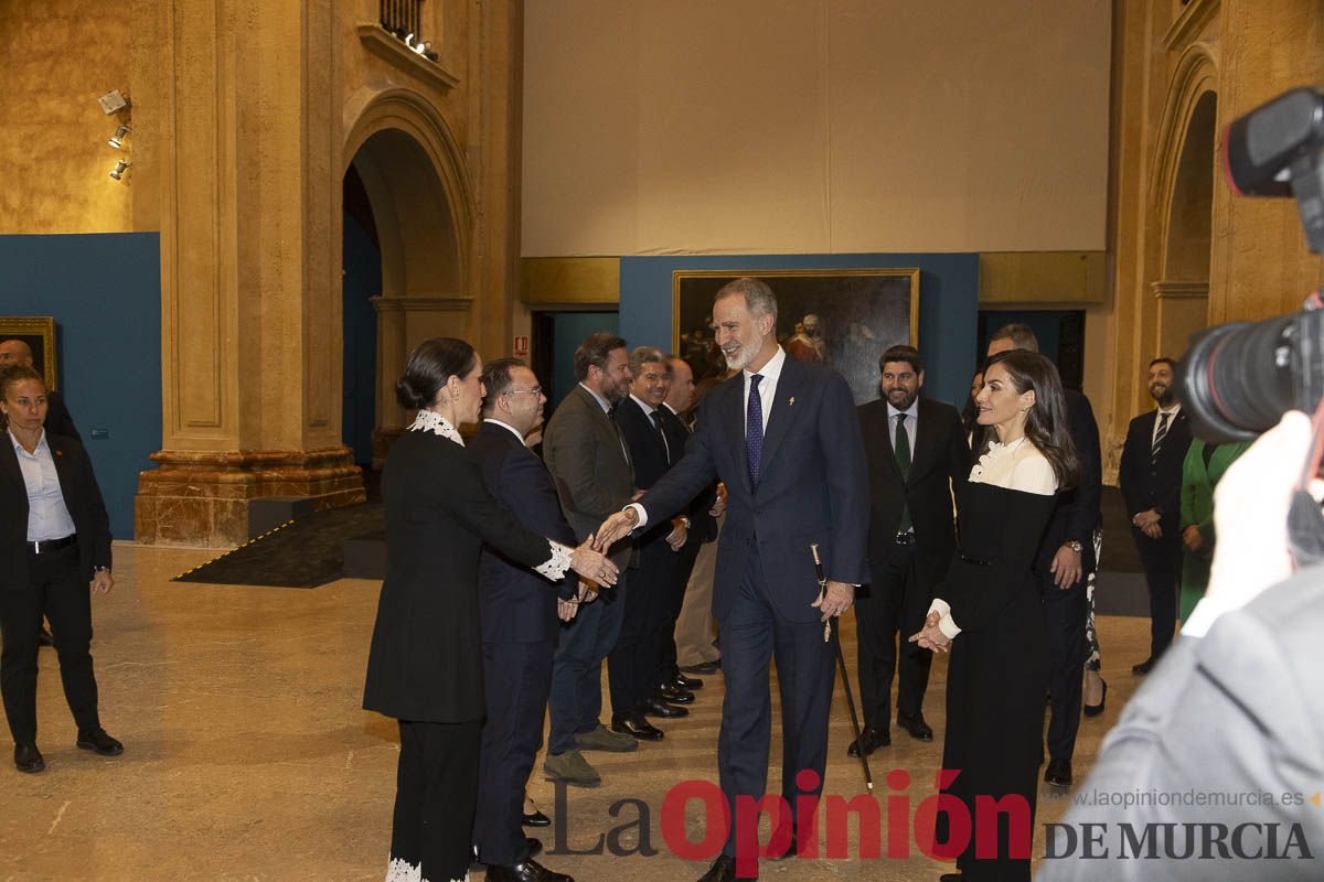 #Fotos Visita de los reyes de España a Caravaca (exposición Rafael Tegeo)