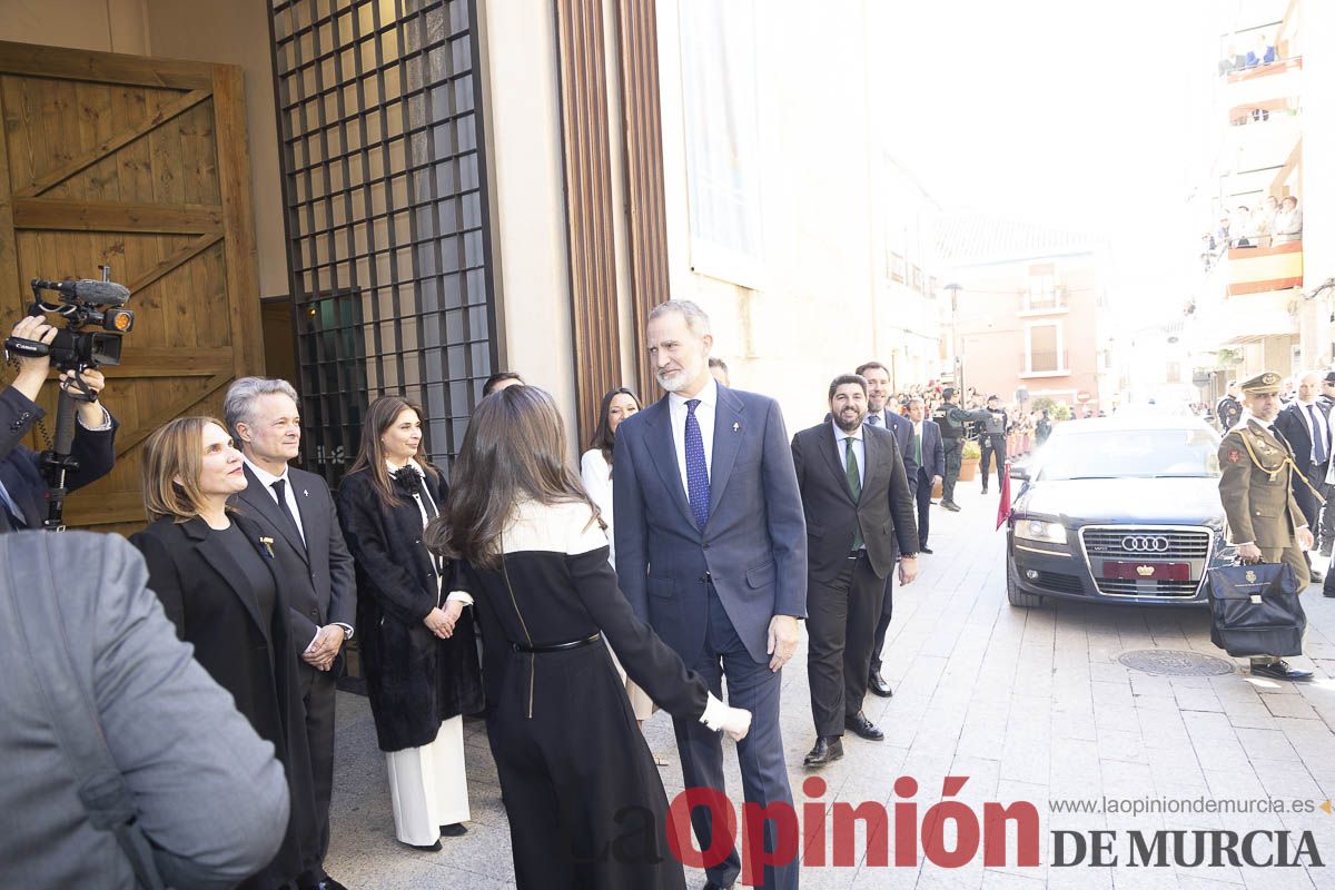 #Fotos Visita de los reyes de España a Caravaca (exposición Rafael Tegeo)