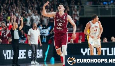 Latvia stayed undefeated against Spain, Italy beat Turkiye on the road