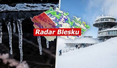 Počasí | Česko v sevření mrazů: Až -16 °C! Přijde i mrznoucí déšť, kdy nastane zlom? Sledujte radar Blesku