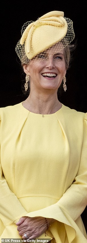 At Trooping the Colour 2024, Sophie mirrored the look with a Beulah London dress in a similar hue, topped with a standout Jane Taylor hat